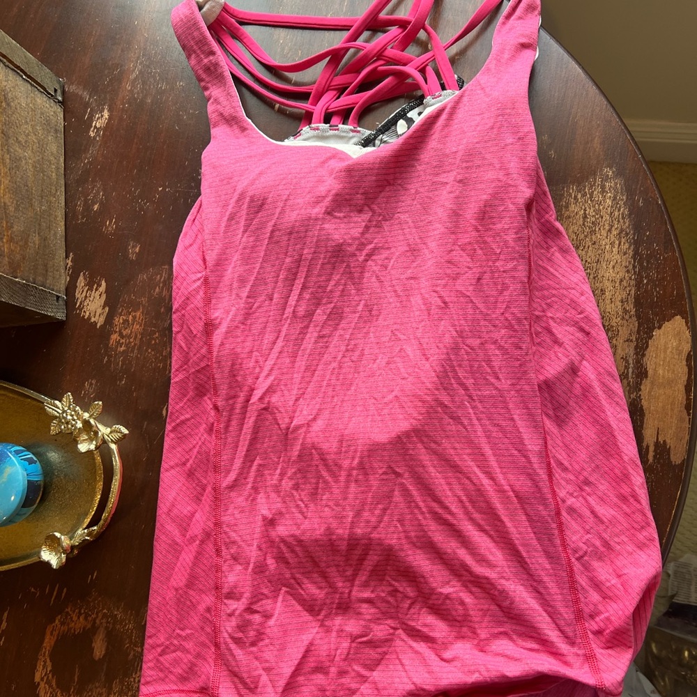Pink Strappy Women's lululemon Top